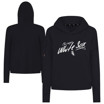 Women's Levelwear Black Chicago White Sox Sweet Sizzle Tri-Blend Hoodie