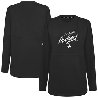 Women's Levelwear Black Los Angeles Dodgers Oversized Beaudry Sizzle Top