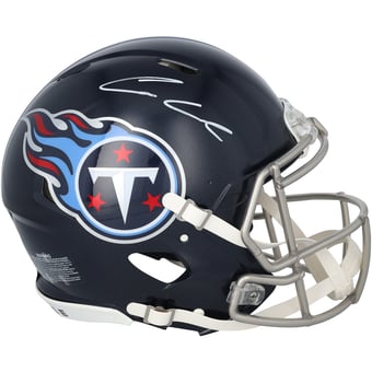Cameron Ward Tennessee Titans Autographed Riddell Speed Authentic Helmet
