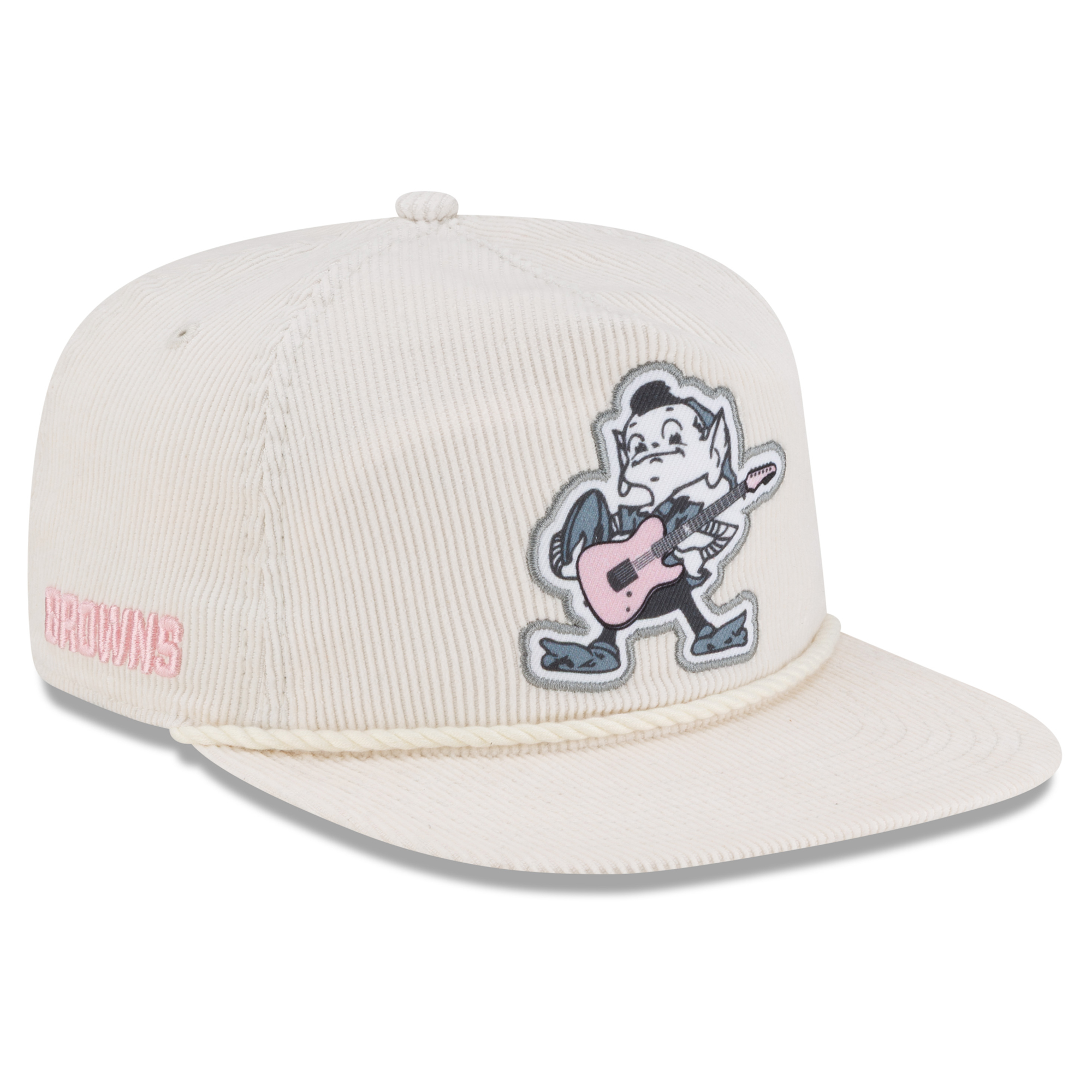 Men's New Era x MGK White Cleveland Browns 19TWENTY Adjustable Hat