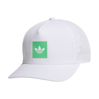 Men's  White adidas Originals Floatie Trefoil Adjustable Hat