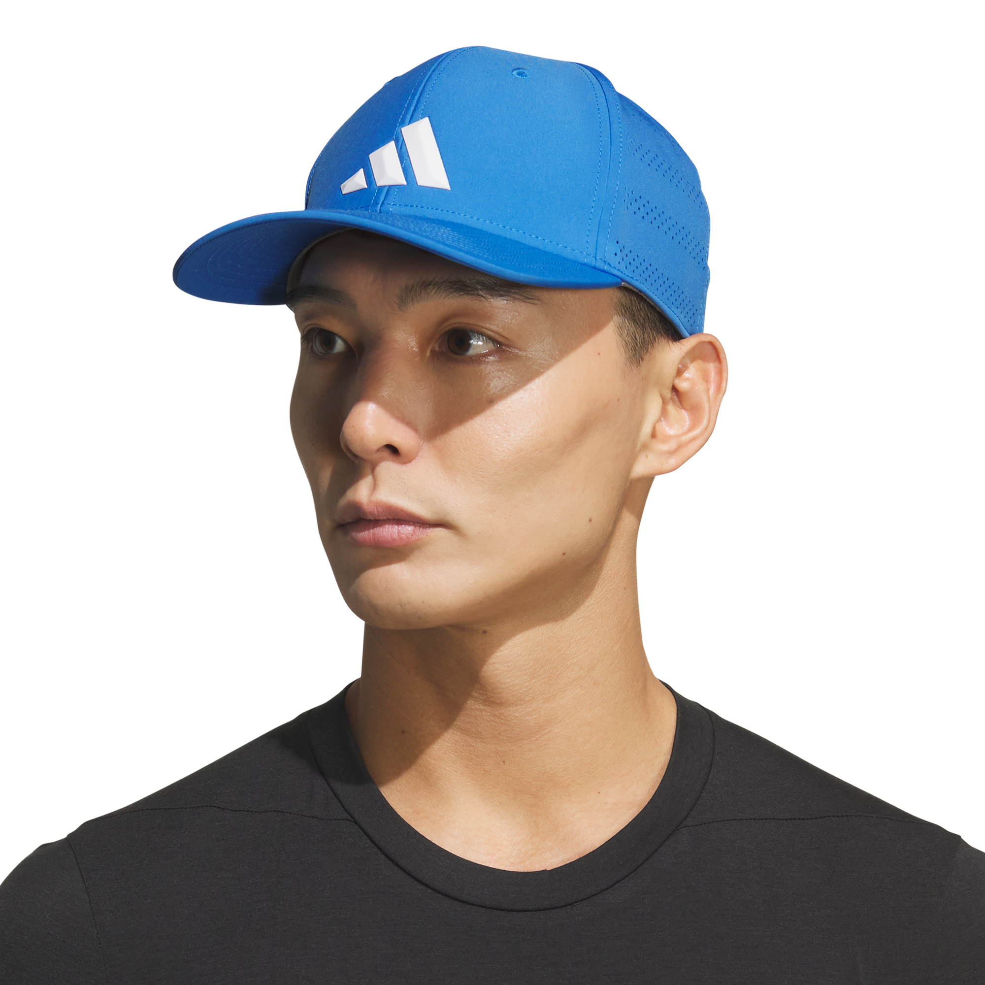 Men's  Blue adidas Gameday 5 Stretch-Fit Hat