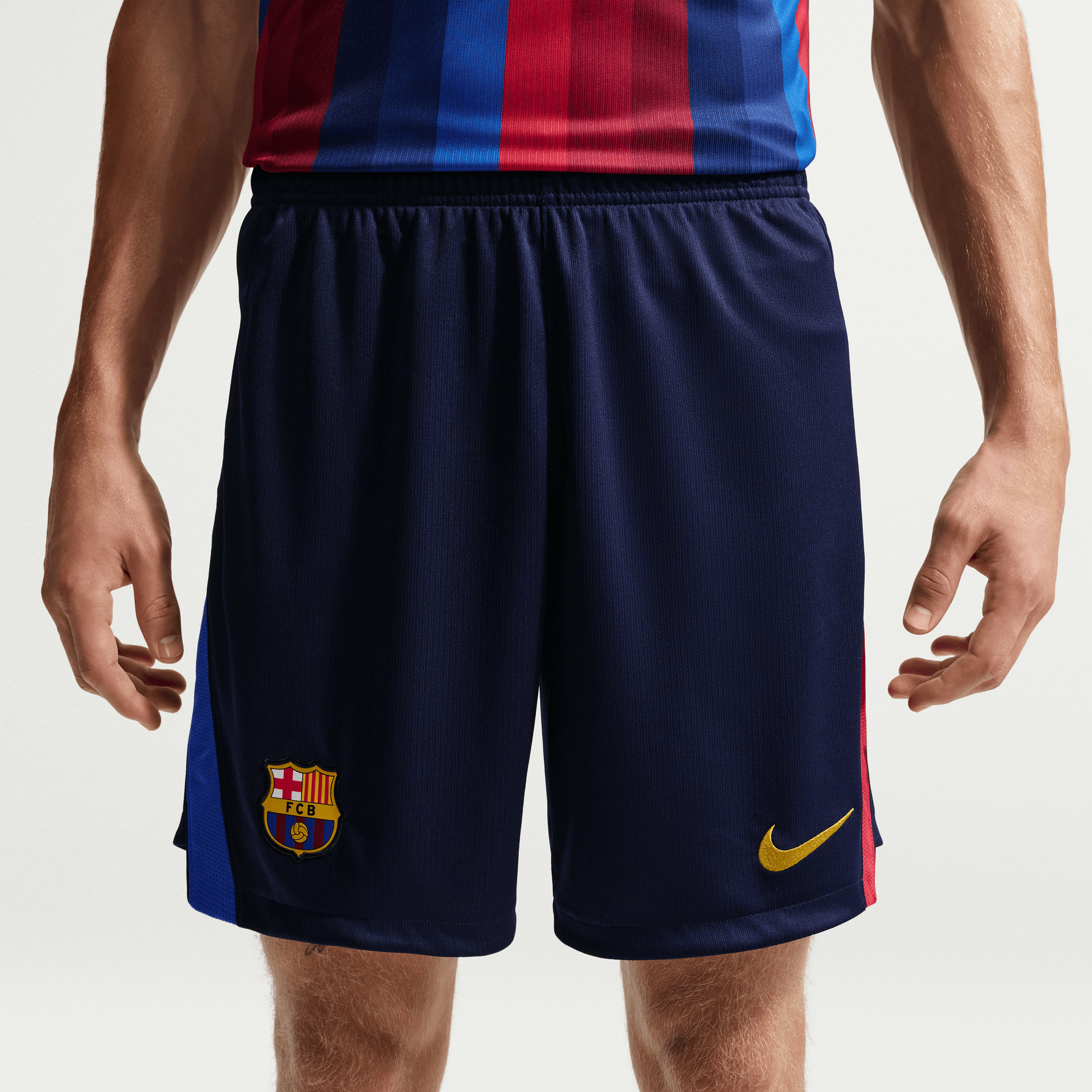 Men's Nike Blue Barcelona 2026/27 Home Stadium Replica Shorts