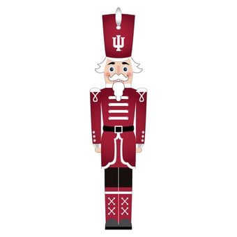 Indiana Hoosiers 46" Nutcracker Leaner