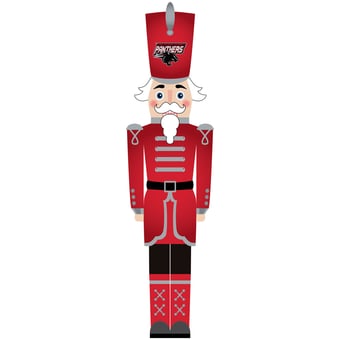 Clark Atlanta University Panthers 46" Nutcracker Leaner