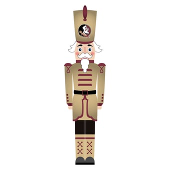 Florida State Seminoles 46" Nutcracker Leaner