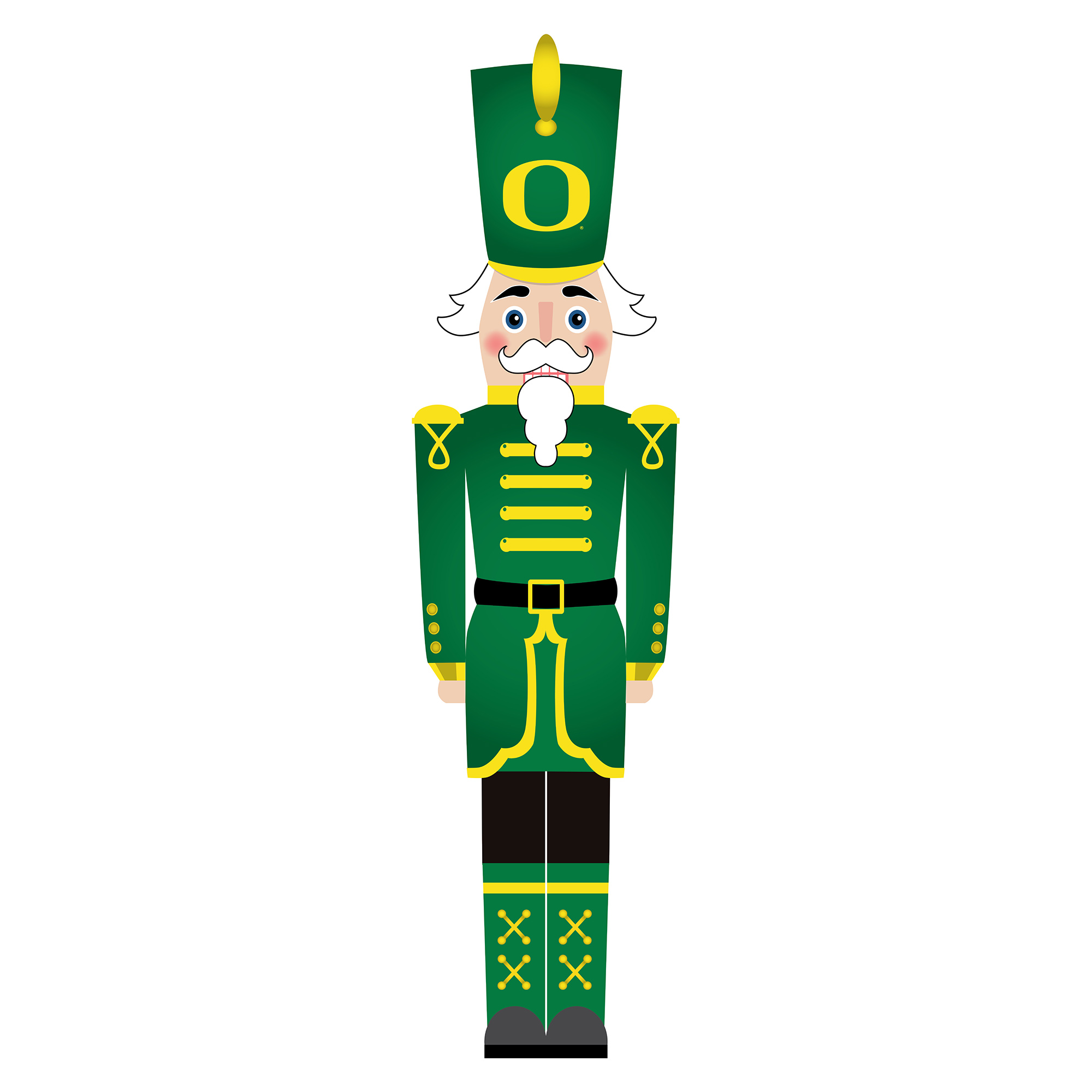 Oregon Ducks 46" Nutcracker Leaner