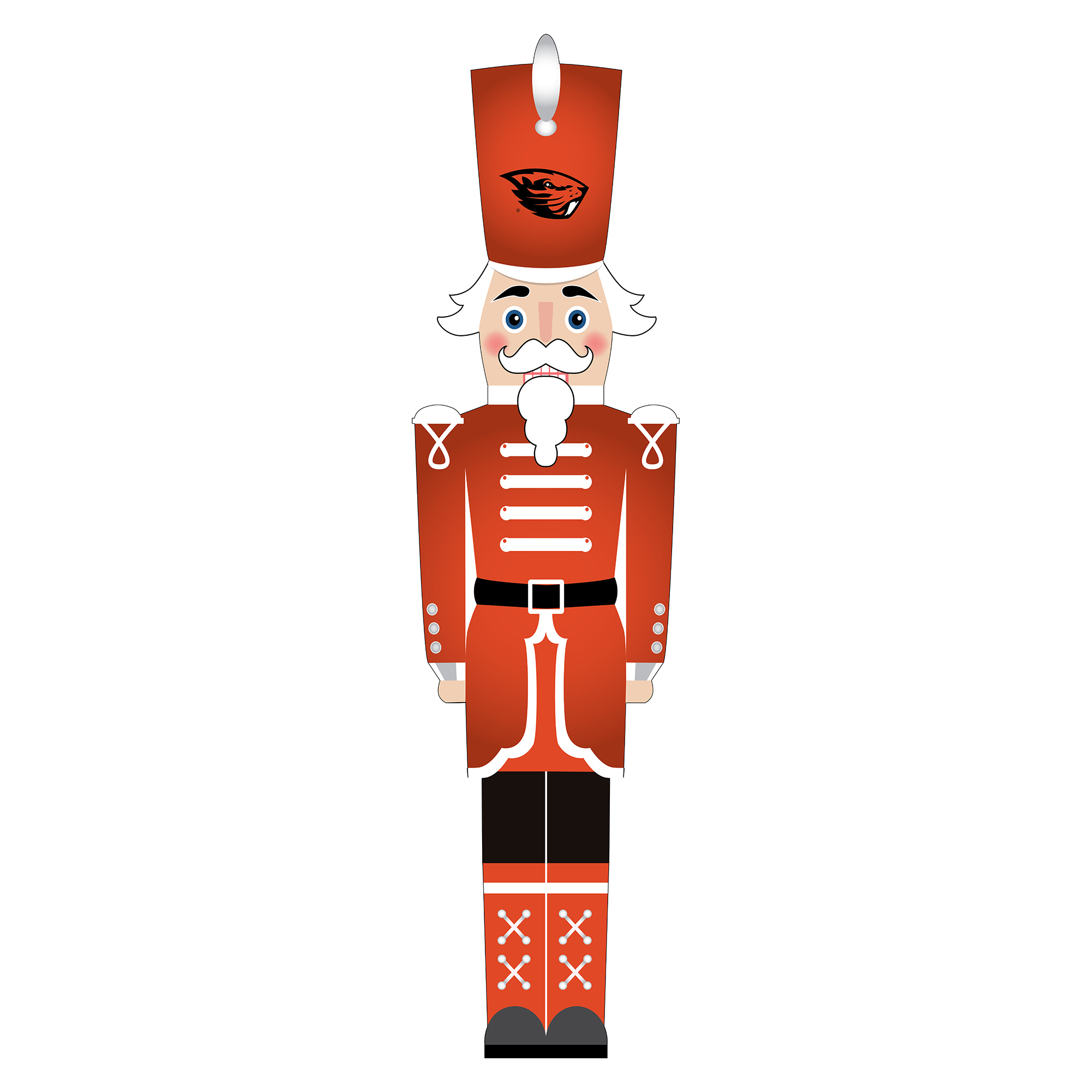 Oregon State Beavers 46" Nutcracker Leaner