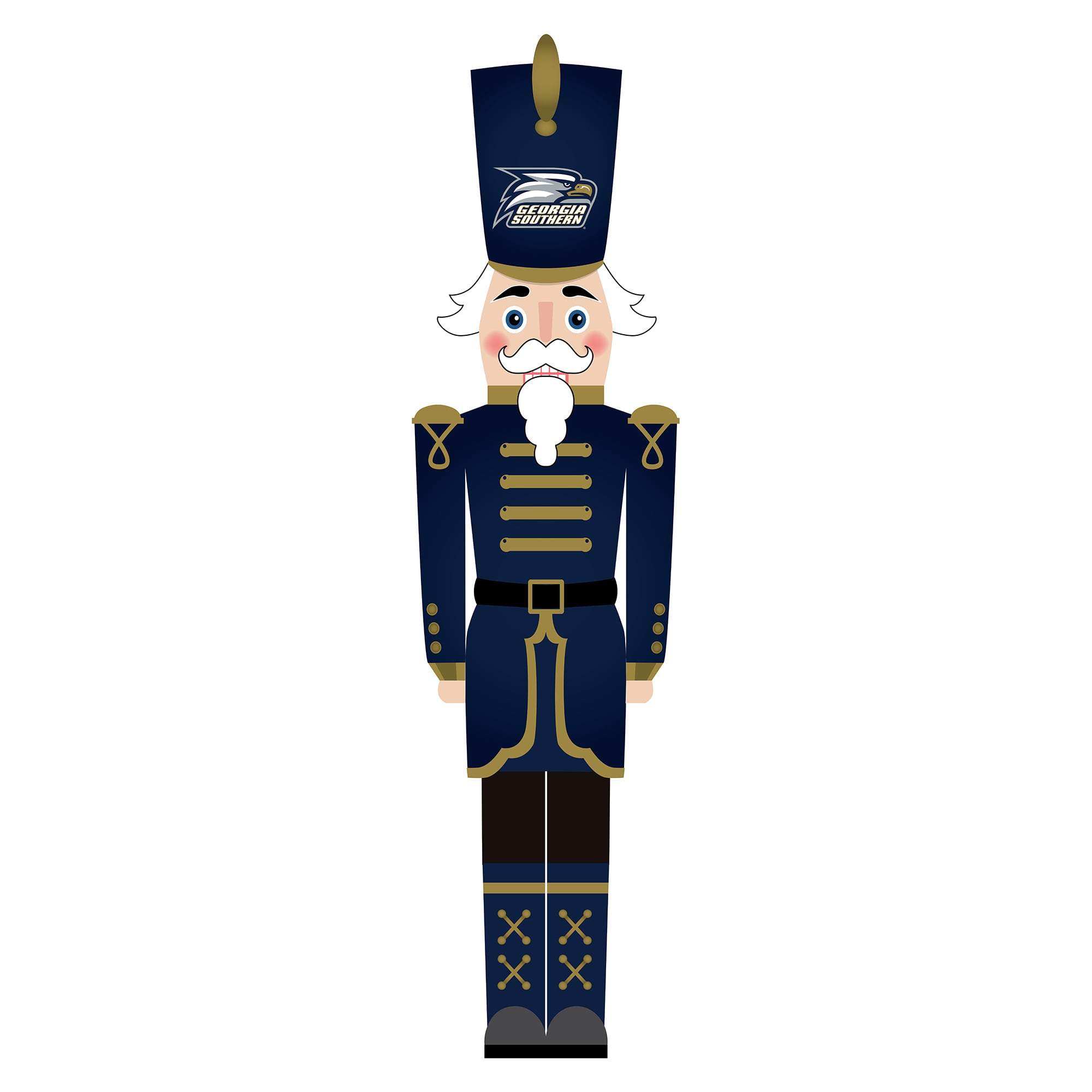 Georgia Southern Eagles 46" Nutcracker Leaner