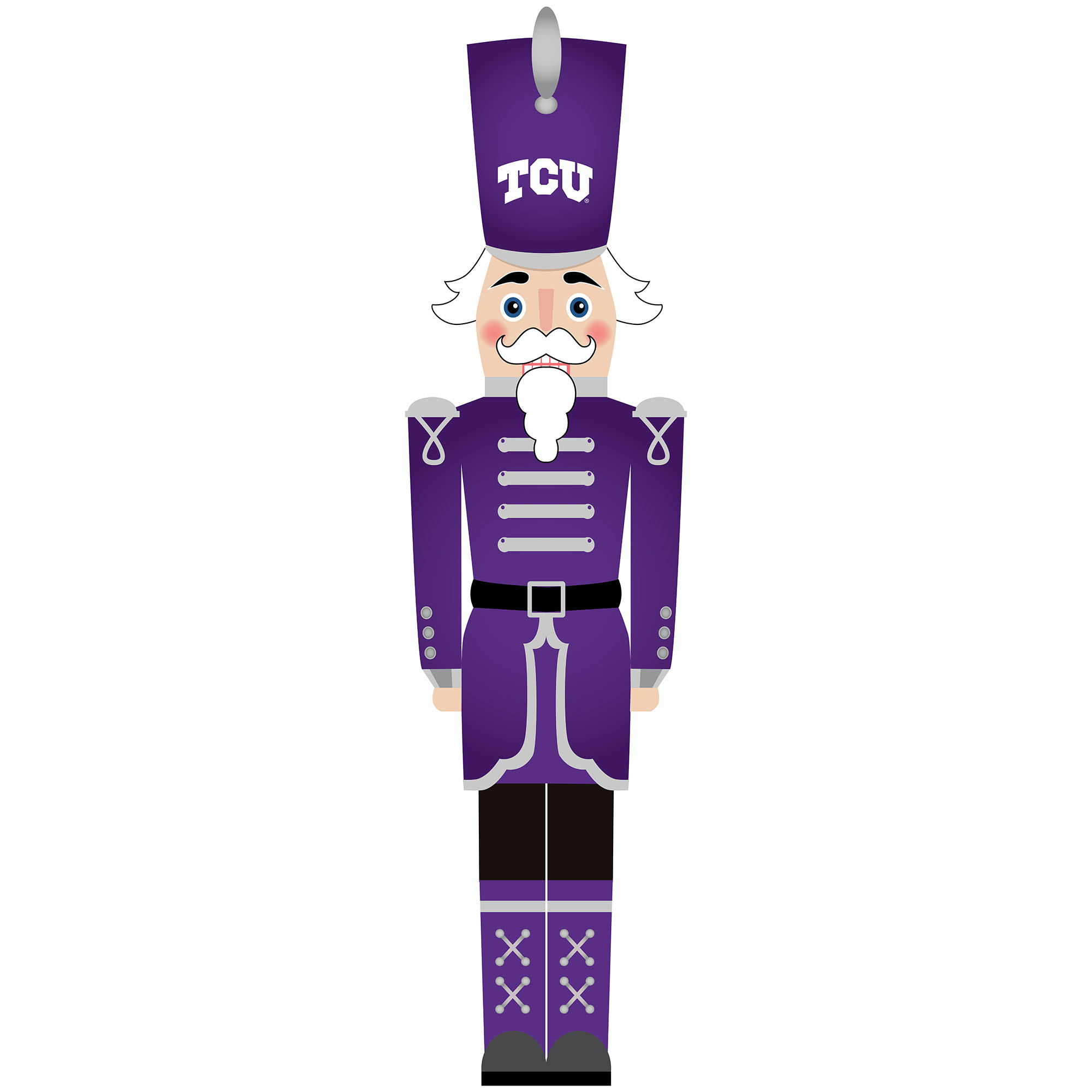 TCU Horned Frogs 46" Nutcracker Leaner