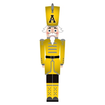 Appalachian State Mountaineers 46" Nutcracker Leaner