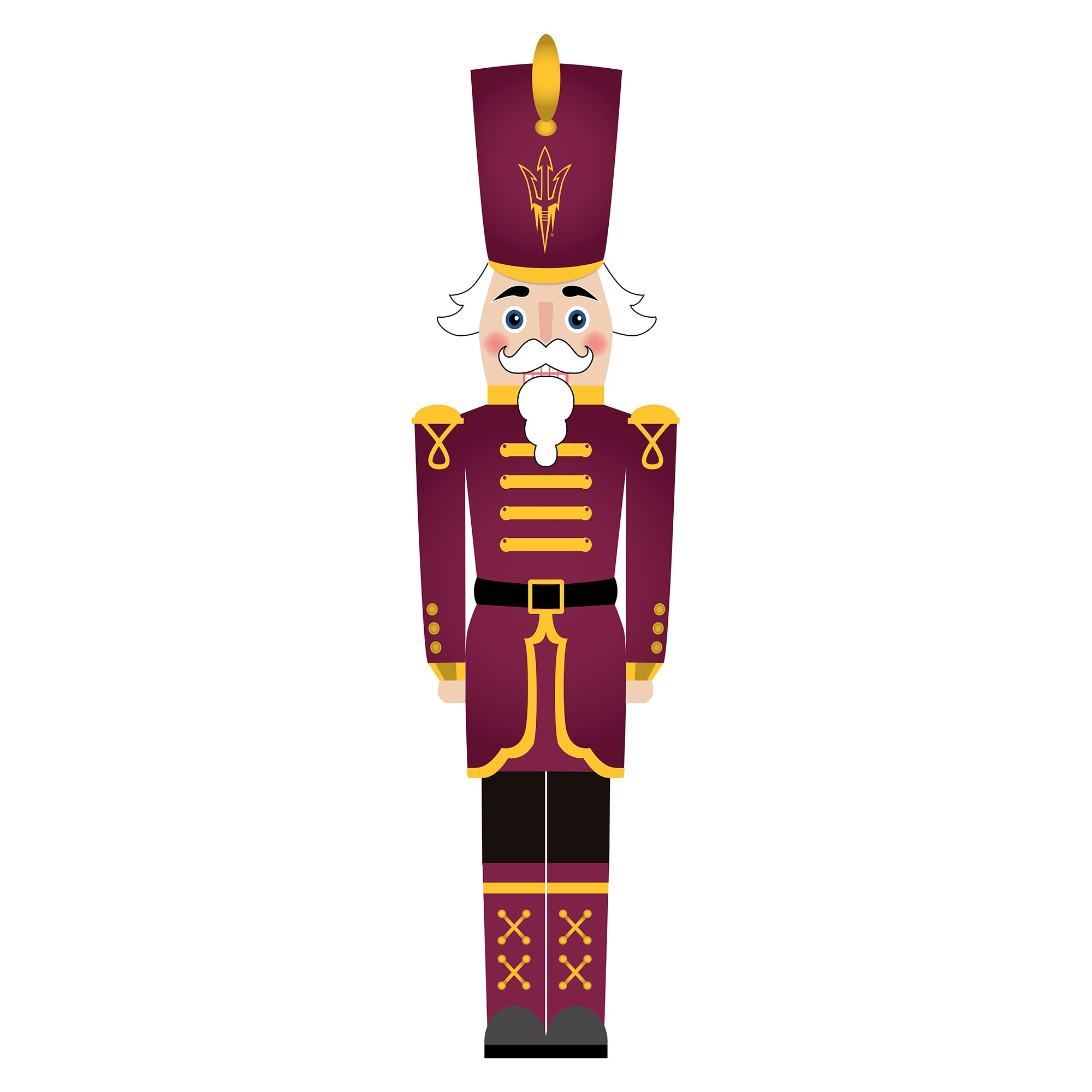 Arizona State Sun Devils 46" Nutcracker Leaner