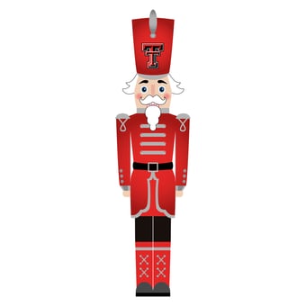 Texas Tech Red Raiders 46" Nutcracker Leaner