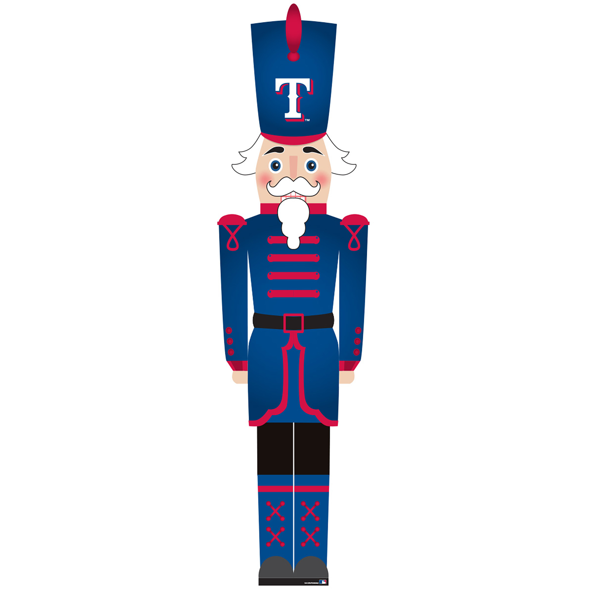 Texas Rangers 46" Nutcracker Leaner
