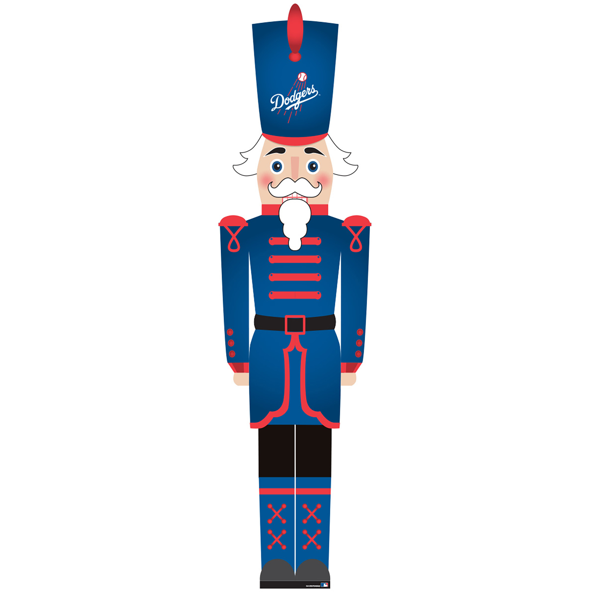 Los Angeles Dodgers 46" Nutcracker Leaner