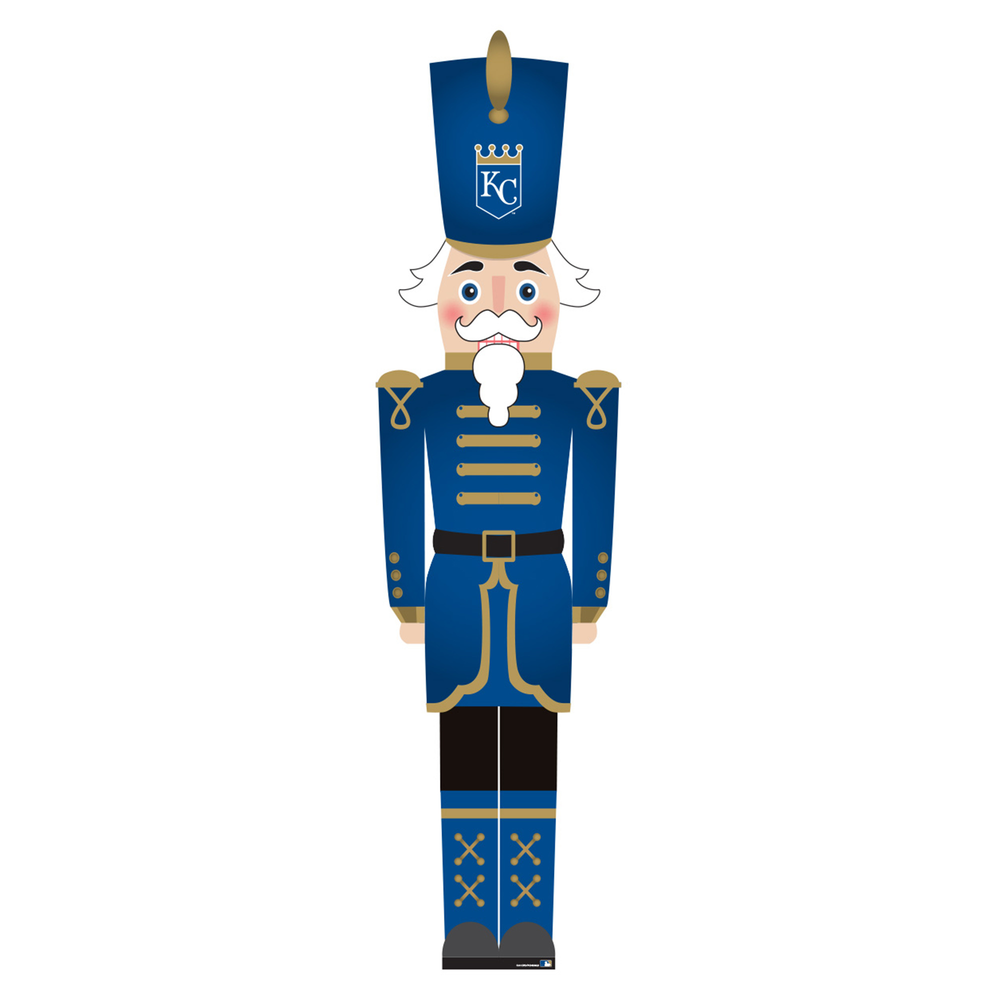 Kansas City Royals 46" Nutcracker Leaner