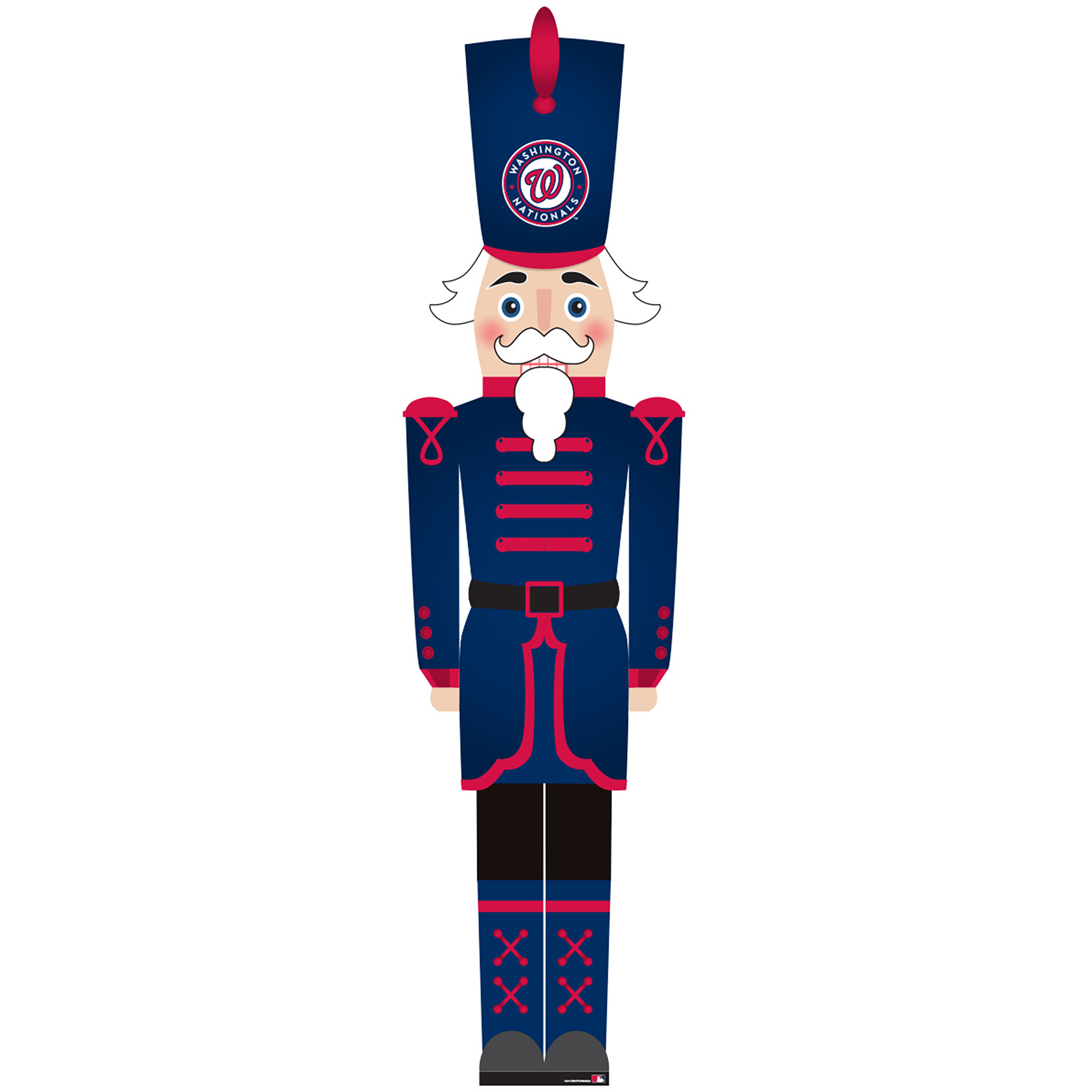 Washington Nationals 46" Nutcracker Leaner