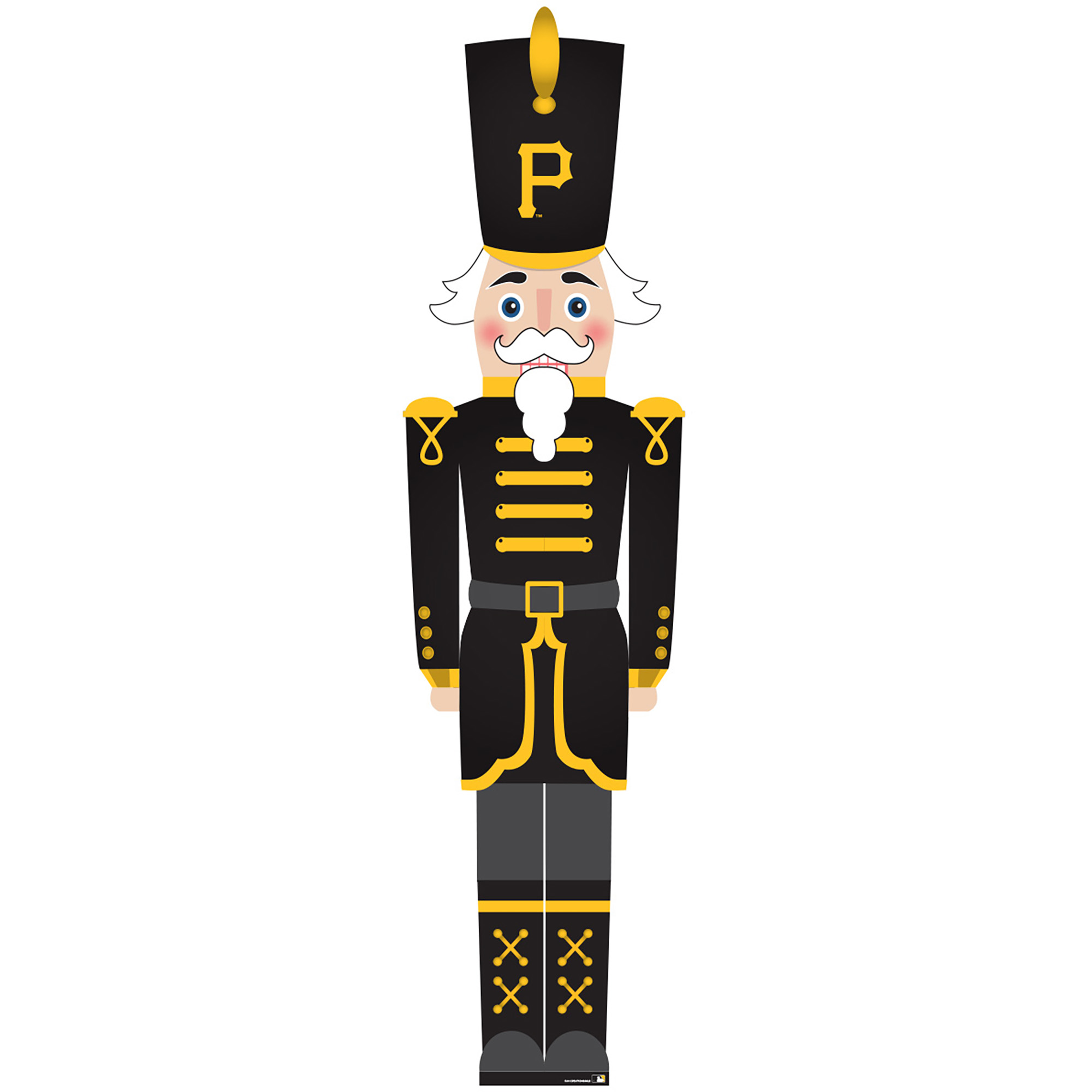 Pittsburgh Pirates 46" Nutcracker Leaner