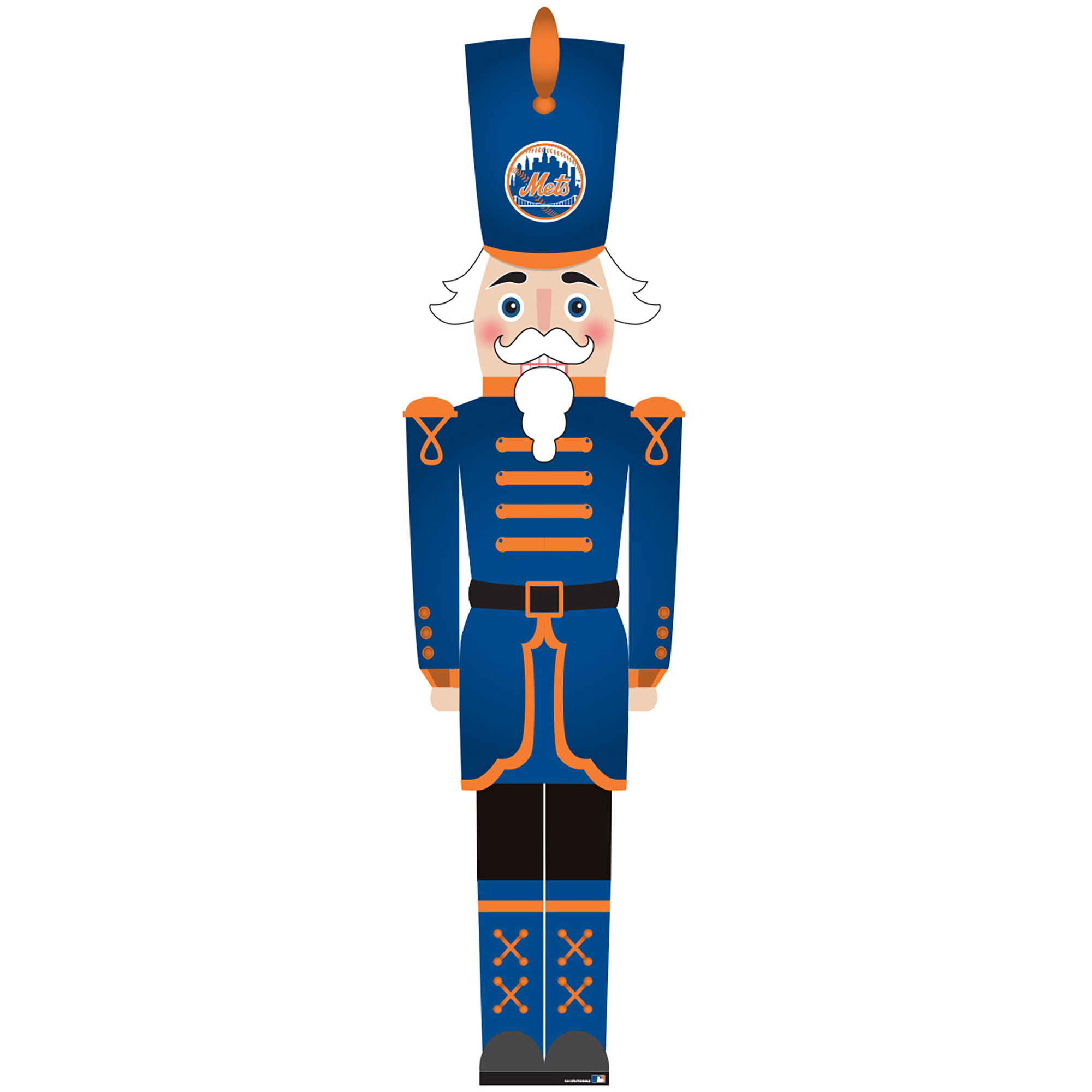 New York Mets 46" Nutcracker Leaner