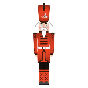 Cleveland Browns 46" Nutcracker Leaner