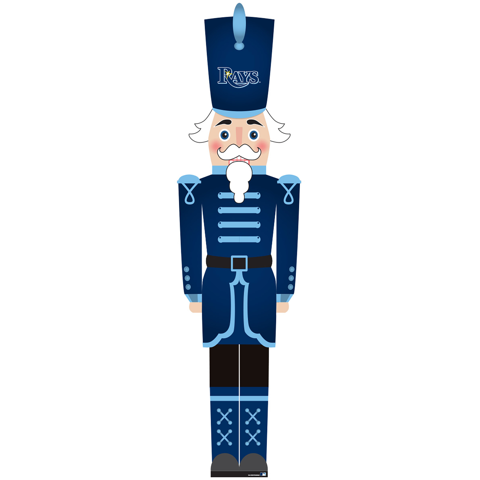Tampa Bay Rays 46" Nutcracker Leaner