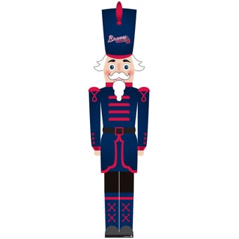 Atlanta Braves 46" Nutcracker Leaner