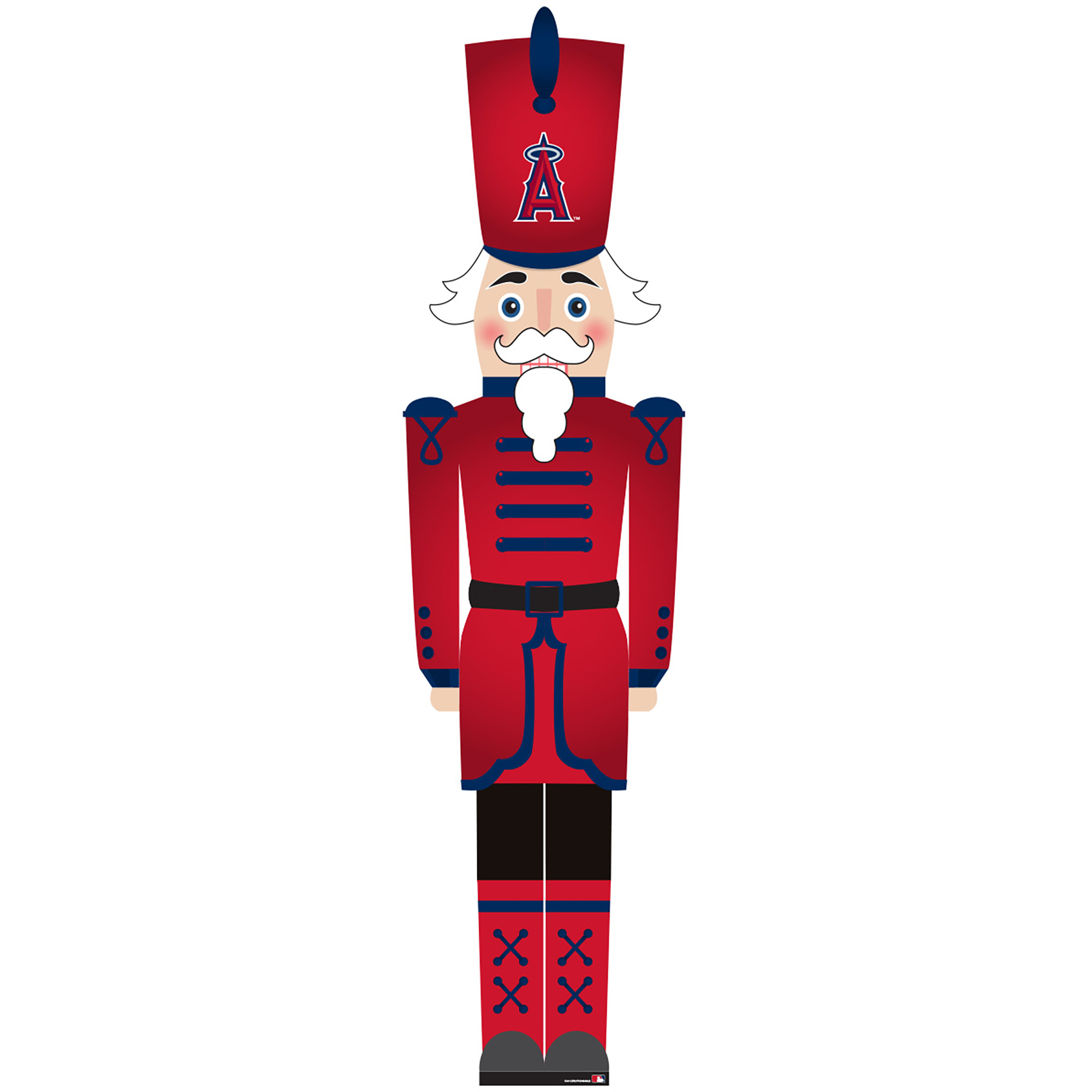 Los Angeles Angels 46" Nutcracker Leaner