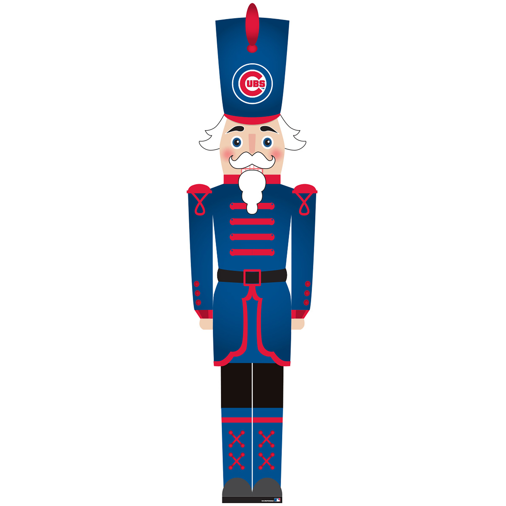 Chicago Cubs 46" Nutcracker Leaner