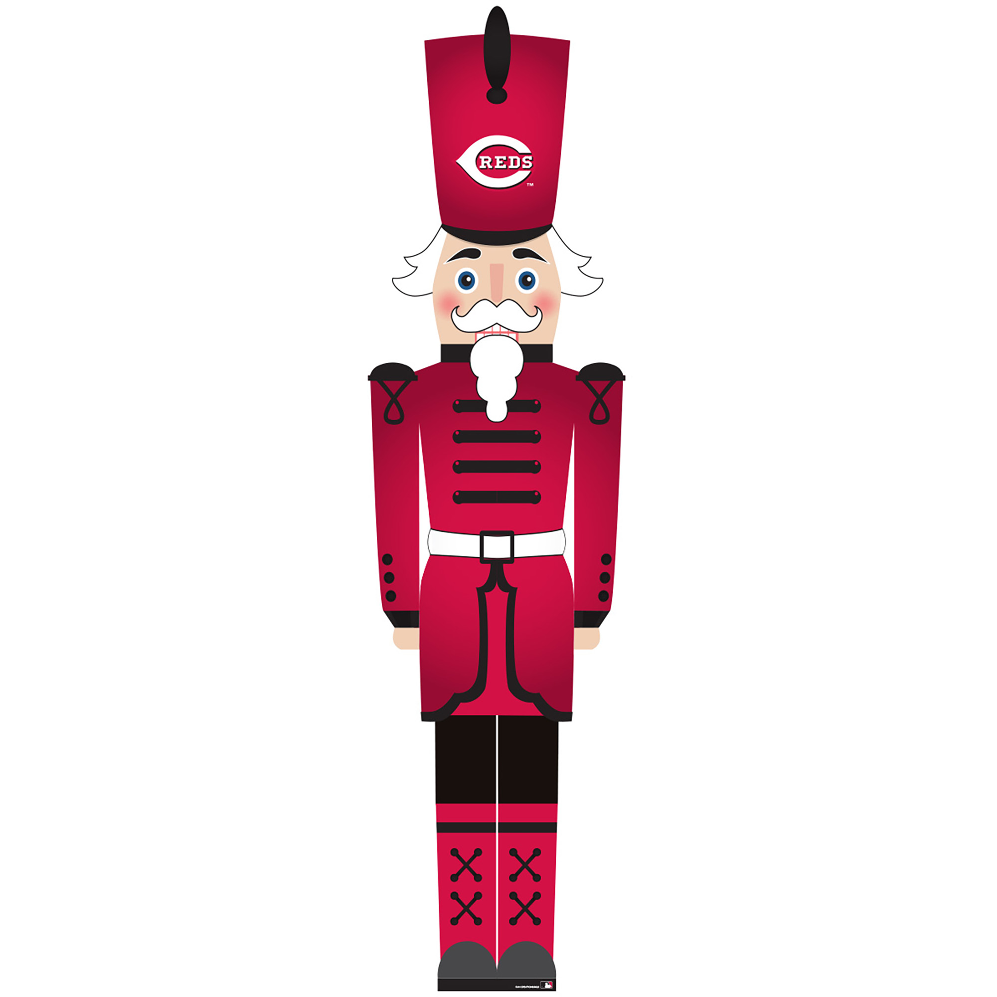 Cincinnati Reds 46" Nutcracker Leaner