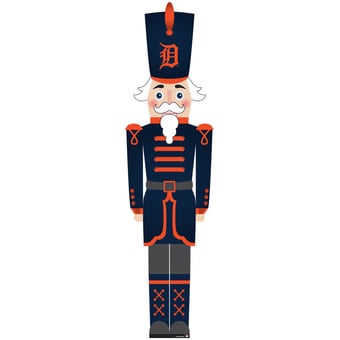 Detroit Tigers 46" Nutcracker Leaner