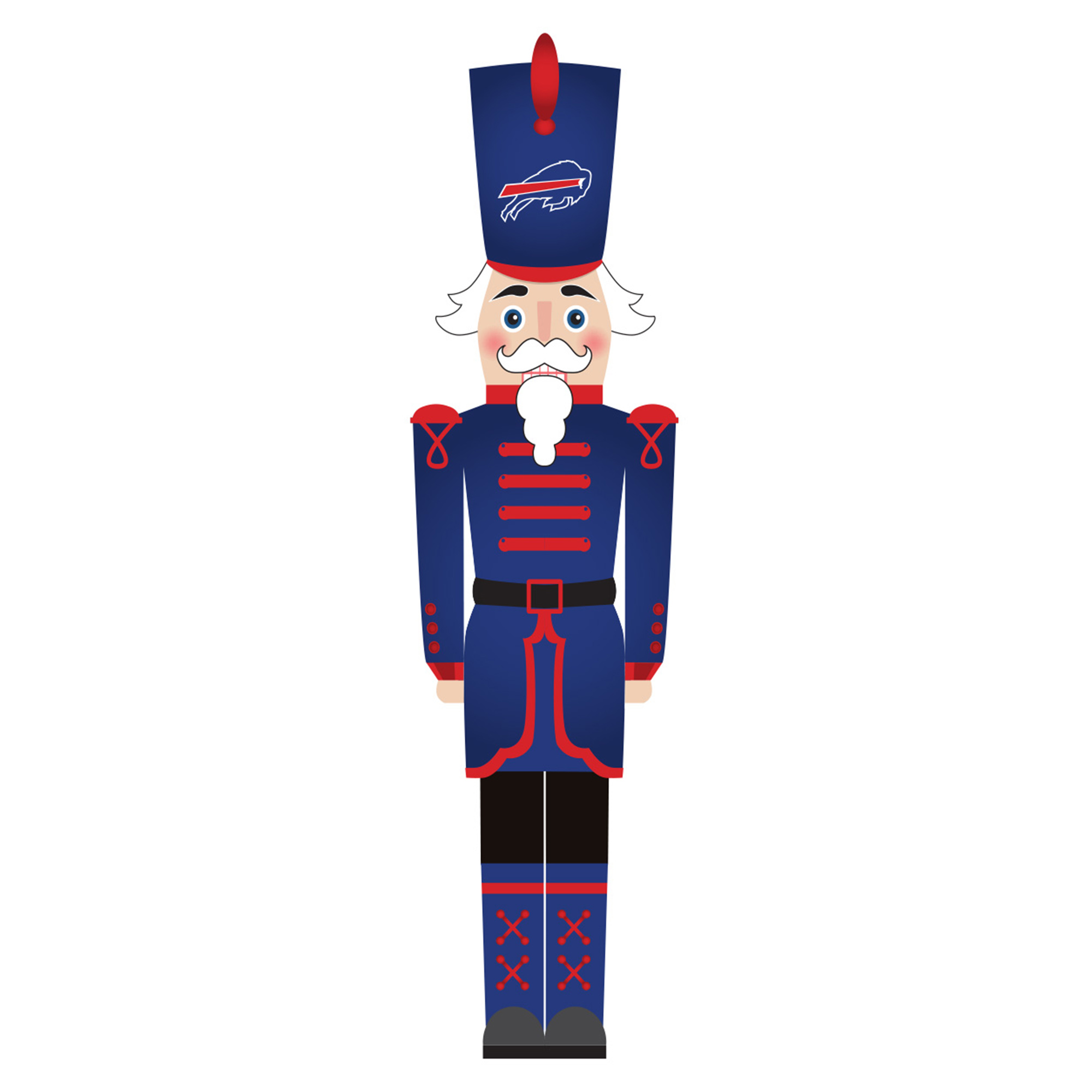 Buffalo Bills 46" Nutcracker Leaner