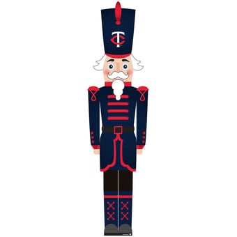 Minnesota Twins 46" Nutcracker Leaner