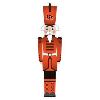 Cincinnati Bengals 46" Nutcracker Leaner