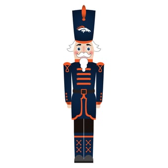 Denver Broncos 46" Nutcracker Leaner