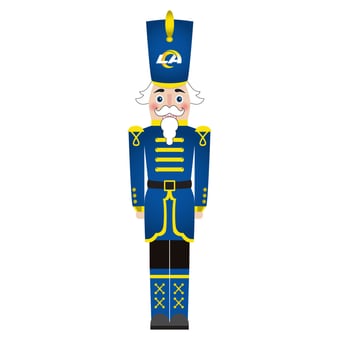 Los Angeles Rams 46" Nutcracker Leaner