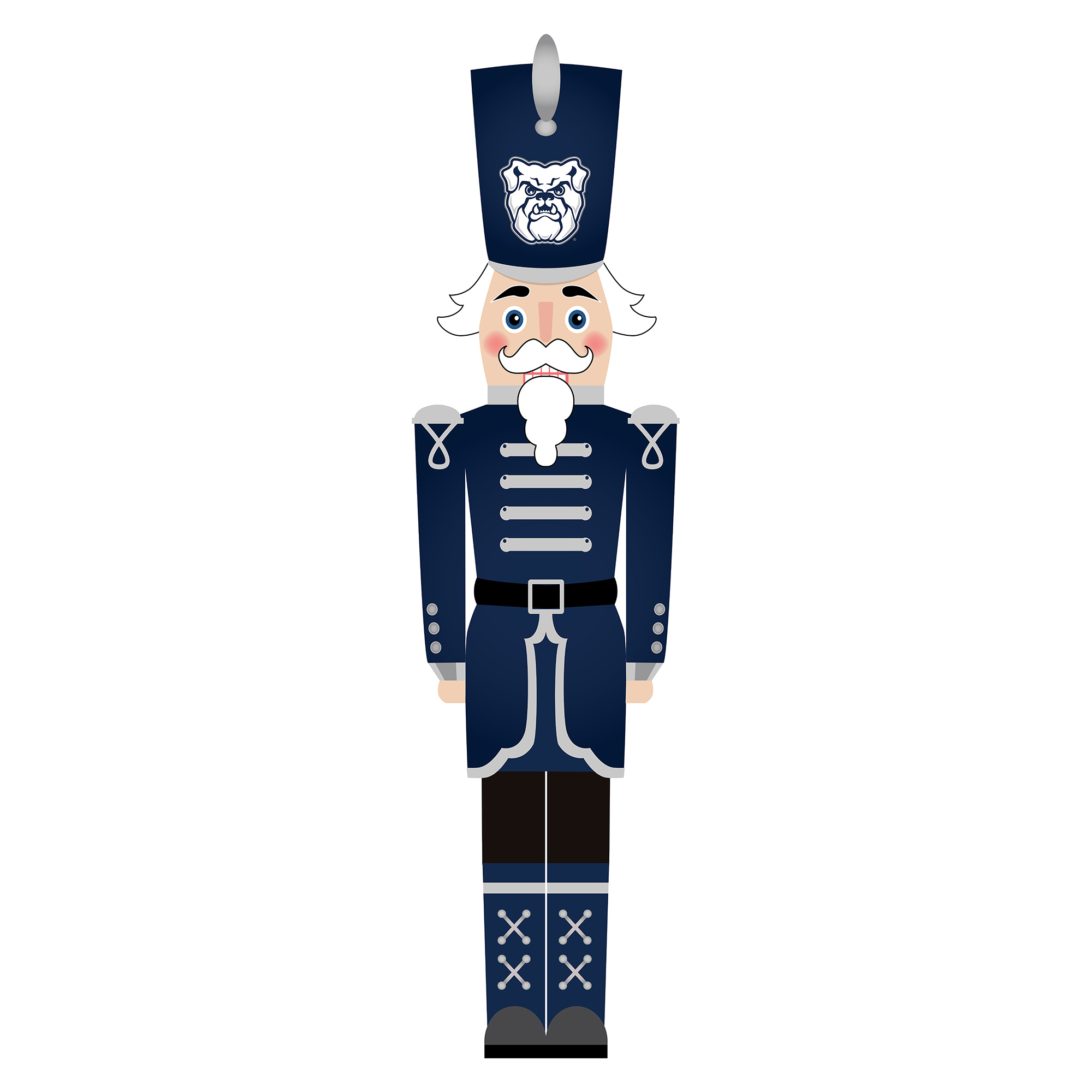 Butler Bulldogs 46" Nutcracker Leaner