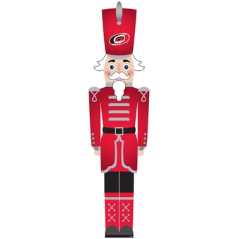 Carolina Hurricanes 46" Nutcracker Leaner