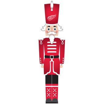 Detroit Red Wings 46" Nutcracker Leaner