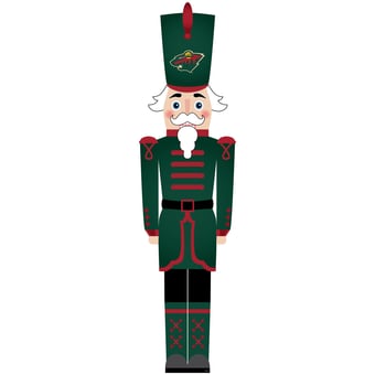 Minnesota Wild 46" Nutcracker Leaner