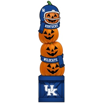 Kentucky Wildcats 31" Stacked Pumpkin Leaner