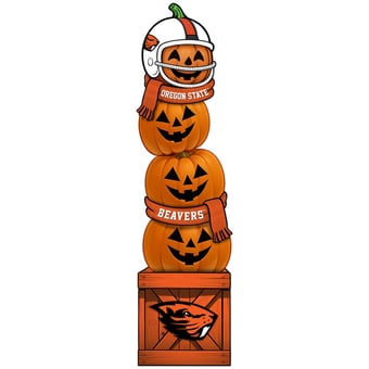 Oregon State Beavers 31" Stacked Pumpkin Leaner