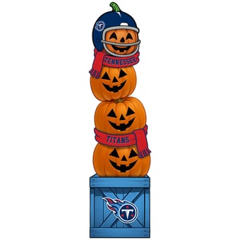 Tennessee Titans 31" Stacked Pumpkin Leaner
