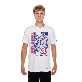 Men's New Era  White Atlanta Braves 2026 City Connect Photo Real T-Shirt