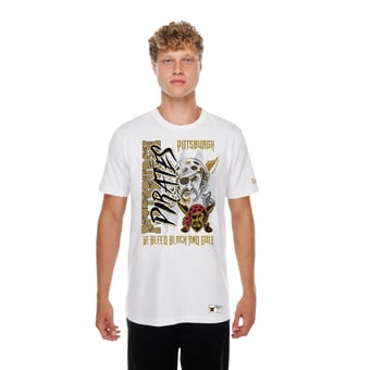 Men's New Era  White Pittsburgh Pirates 2026 City Connect Photo Real T-Shirt