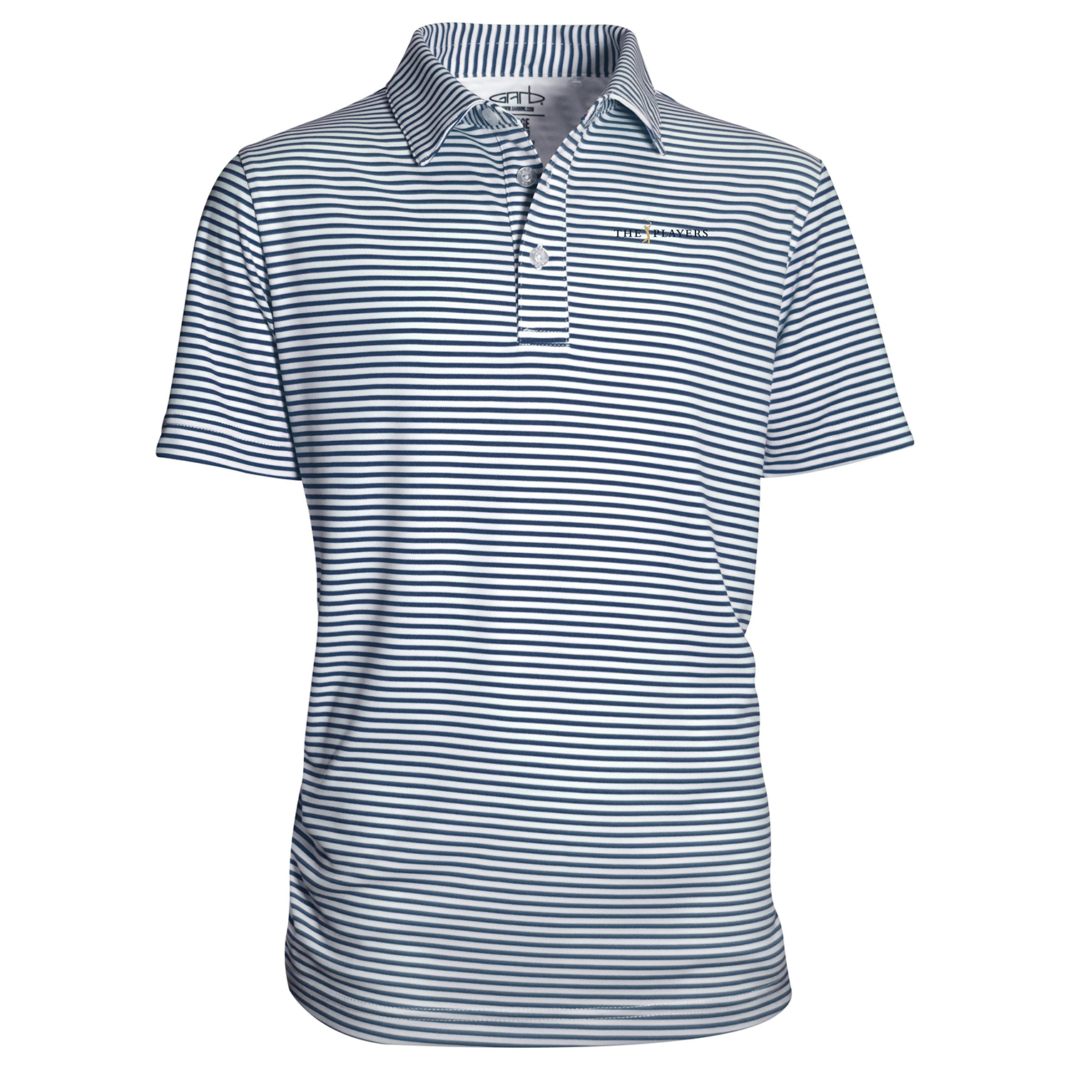 Youth Garb Navy THE PLAYERS Carson Polo Youth Garb Navy THE PLAYERS Carson Polo