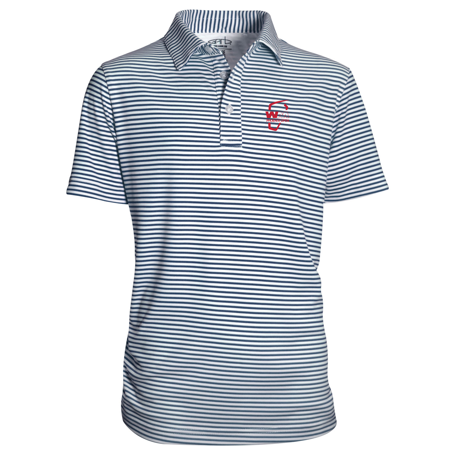 Youth Garb Navy WM Phoenix Open Carson Polo