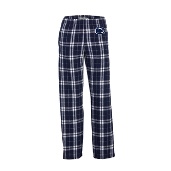 Youth Boxercraft Navy Penn State Nittany Lions Plaid Flannel Pants