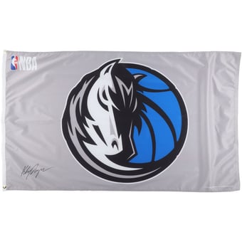Klay Thompson Dallas Mavericks Autographed Wincraft 3' x 5" Team Logo Flag