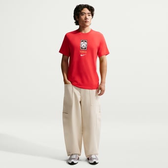 Men's Nike Red South Korea National Team Crest T-Shirt
