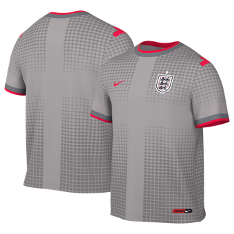 Men's Nike Gray England National Team x Palace 2026 Dri-FIT Pre-Match Top